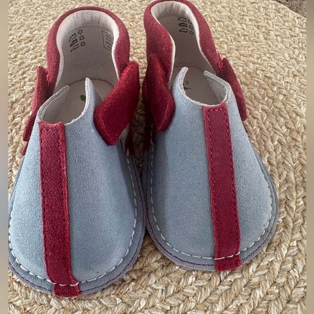 Pipit Two-Tone Suede Shoes